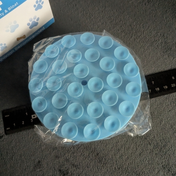 New Slow Feeder Insert, Blue Silicone - Picture 4 of 6